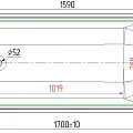 Чугунная ванна Универсал Ностальжи 170x75 см 4607152360073 белая глянец