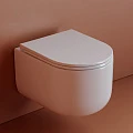 Унитаз подвесной Ceramica Nova Ulma CN4006 белый глянец