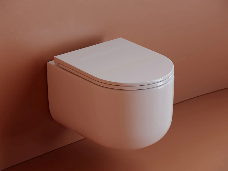 Унитаз подвесной Ceramica Nova Ulma CN4006 белый глянец