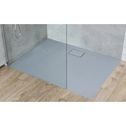 Душевой поддон Excellent Lavano 140x90см BREX.1103.140.090.CON серый