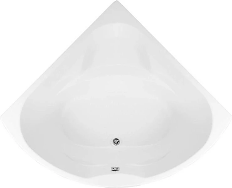 Акриловая ванна Aquanet Vitoria 130x130 204049 белая глянцевая