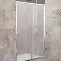 Душевая дверь в нишу BelBagno 125см UNIQUE-BF-1-110/125-P-Cr профиль хром, стекло рифленое