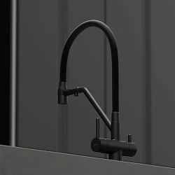 Смеситель для кухни Sancos Dora SC4003MB черный матовый