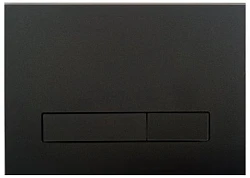 Кнопка смыва KKPol M16 Omnes Vitrum Grande Mat 350/PPC/145-00-00 черная матовая