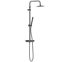 Душевая стойка Damixa Scandinavian Pure 936760300 черная матовая