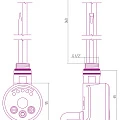 Электронагреватель Сунержа MEG 1.0 300W (Хром)