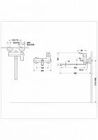 Смеситель Bravat VEGA F6119177CP-01L для ванны с душем