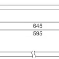 Полотенцедержатель Aquanet 4624 золото