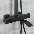 Душевая стойка Gappo G07-6 с термостатом G2407-60 черная