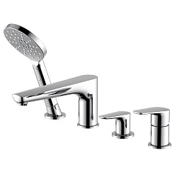 Смеситель на борт ванны Aquatek Бетта AQ1148CR хром