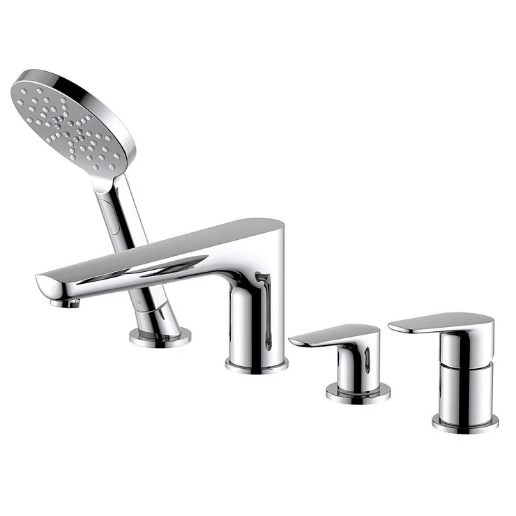 Смеситель на борт ванны Aquatek Бетта AQ1148CR хром