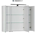 Зеркало-шкаф Aquanet Латина 90см 00179605 белый