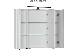 Зеркало-шкаф Aquanet Латина 90см 00179605 белый