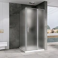Душевой уголок ABBER Sonnenstrand 100х90см AG04100MS-S90M профиль хром, стекло матовое