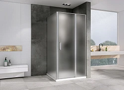 Душевой уголок ABBER Sonnenstrand 120x90см AG04120MS-S90M профиль хром, стекло матовое