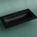 Раковина встраиваемая Ceramica Nova Grace 90 см CN7019MB черная матовая