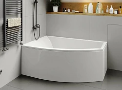 Акриловая ванна Vagnerplast Veronela Offset 160x105 VPBA160VEA3LX-04 левая, белая глянцевая