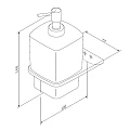Дозатор AM.PM Inspire V2.0 A50A36900 хром