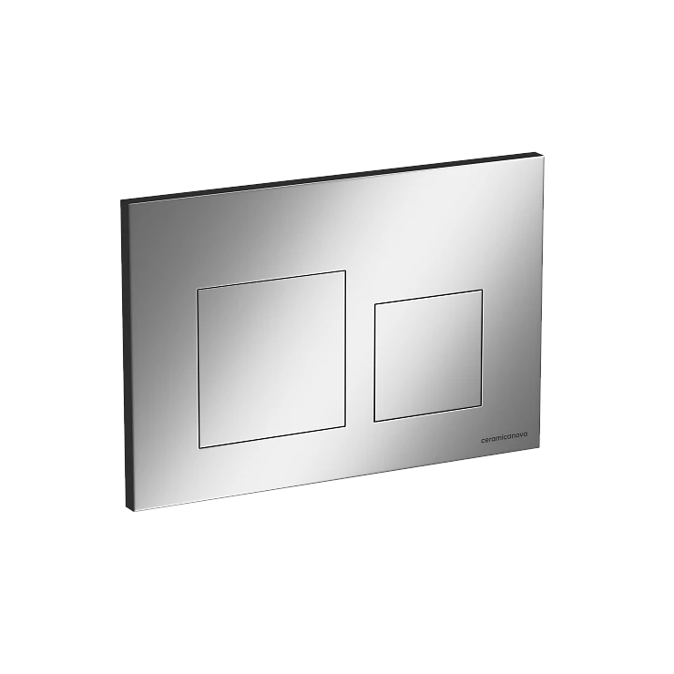 Кнопка смыва Ceramica Nova Balance Square CN12-002M хром матовый