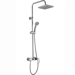 Душевая стойка Aquanet Quadro FSC1603 хром