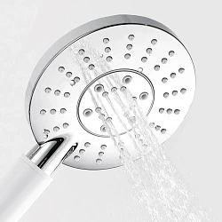 Душевая лейка Wasserkraft A058 пластик, хром