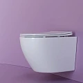 Унитаз подвесной Ceramica Nova Uno Rimless CN11001 белый
