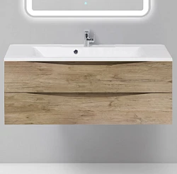 Тумба с раковиной BelBagno Marino 120 светлый дуб
