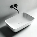 Раковина накладная Ceramica Nova FORM CN2003 белая глянцевая