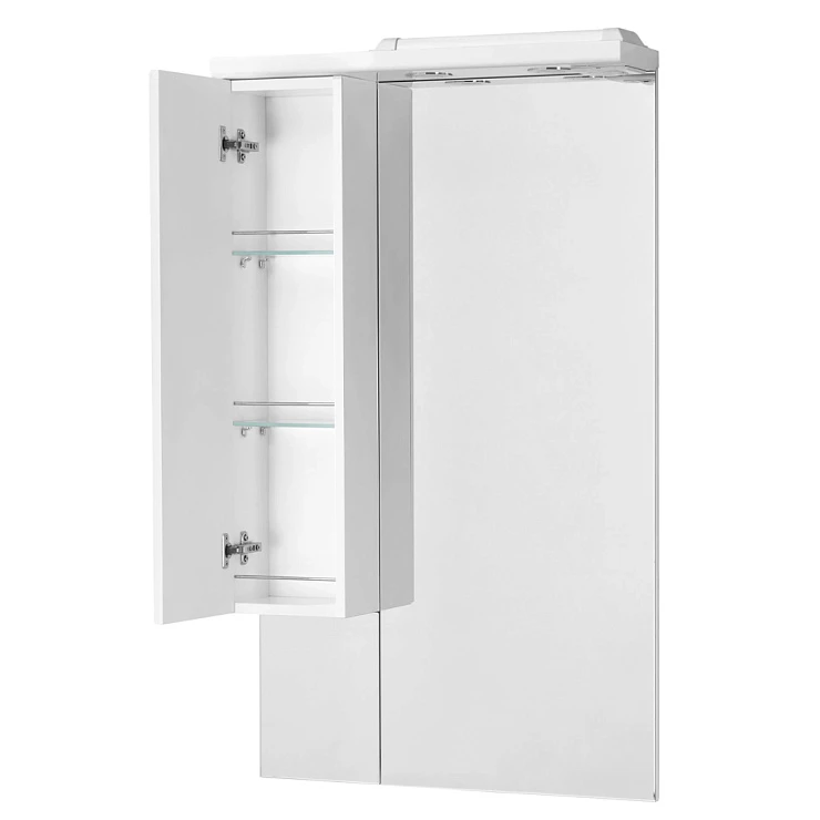 Зеркало-шкаф Aquaton Домус 65 L 1A008202DO01L белый