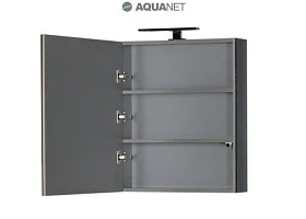 Зеркало-шкаф Aquanet Верона 58 175384 черный