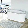 Акриловая ванна BelBagno 168,6x81,3x60,5 BB300 белая глянцевая