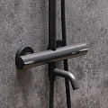 Душевая стойка Damixa Scandinavian Pure 936810300 черная матовая