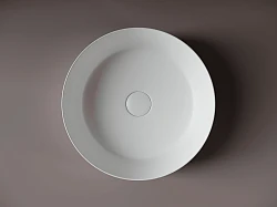 Раковина накладная Ceramica Nova Element CN6022MW белая матовая