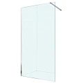 Душевая стенка BERGES SKY 80x200см 064001 профиль хром, стекло прозрачное