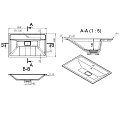Тумба с раковиной AM.PM Inspire 2.0 80 белый матовый