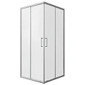 Душевой уголок Bravat Drop 90x90см BS090.2200A профиль хром, стекло прозрачное