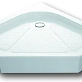 Душевой поддон Azario 100х100см P310 R/L белый