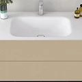 Тумба под раковину Cezares TITAN-II-900/530-2C-CAM бежевая