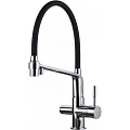 Смеситель для кухни Gappo G4398-7 черный / хром