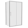 Душевой уголок Bravat Stream 80x120см BS120.3103S профиль хром, стекло прозрачное