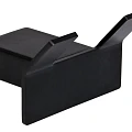 Крючок DECOR BANYO SS 304 Black SS304 008 14 черный матовый