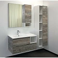 Тумба с раковиной Comforty Турин 90L 00004137135CF дуб бежевый