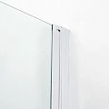 Душевой уголок Cezares Relax 90x90см RELAX-A-2-90-P-Bi профиль белый, стекло рифленое