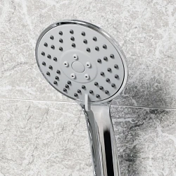 Смеситель для ванны с душем Wasserkraft Rhin 4401 хром