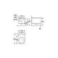 Чаша для унитаза подвесного Grohe Euro Ceramic 3932800H