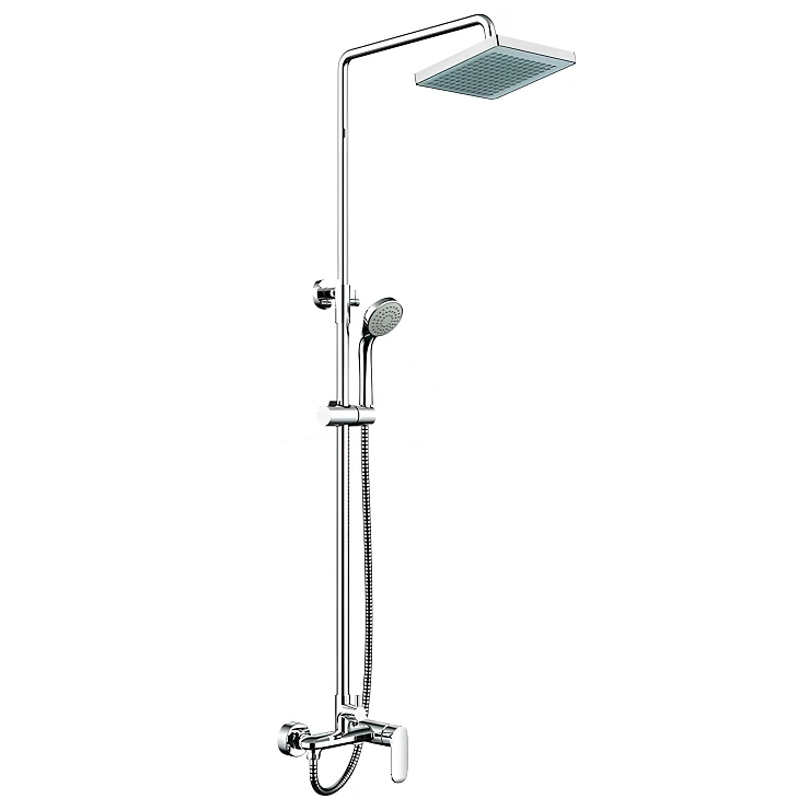 Душевая стойка Bravat Opal F9125183CP-A5-RUS хром