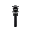 Донный клапан Bravat P6420BW-ENG черный