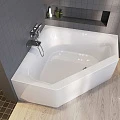 Акриловая ванна Riho Austin 145x145 Plug & Play B005019005 белая глянцевая