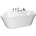 Акриловая ванна BelBagno 178x84x58 BB14 белая глянцевая