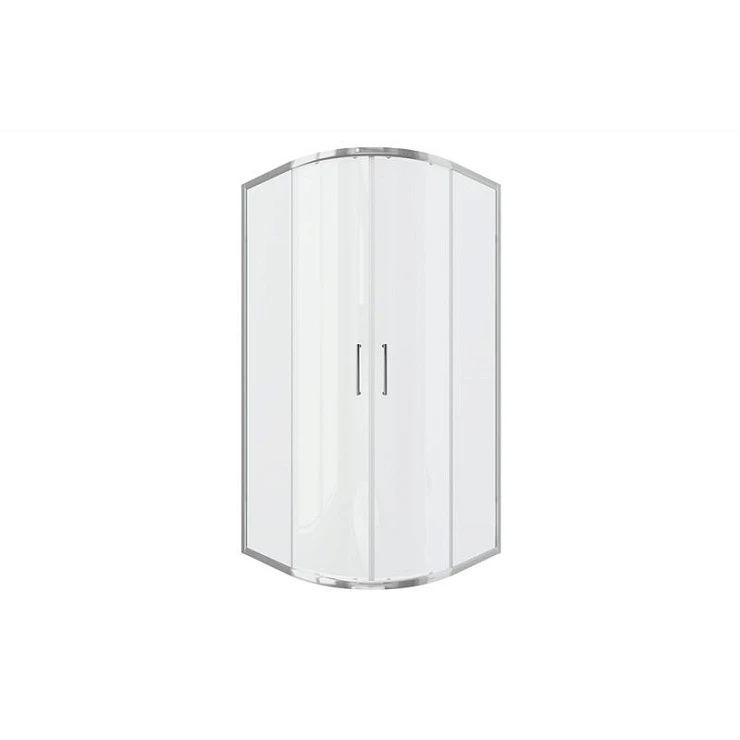 Душевой уголок Bravat Drop 100x100см BS100.1200A профиль хром, стекло прозрачное
